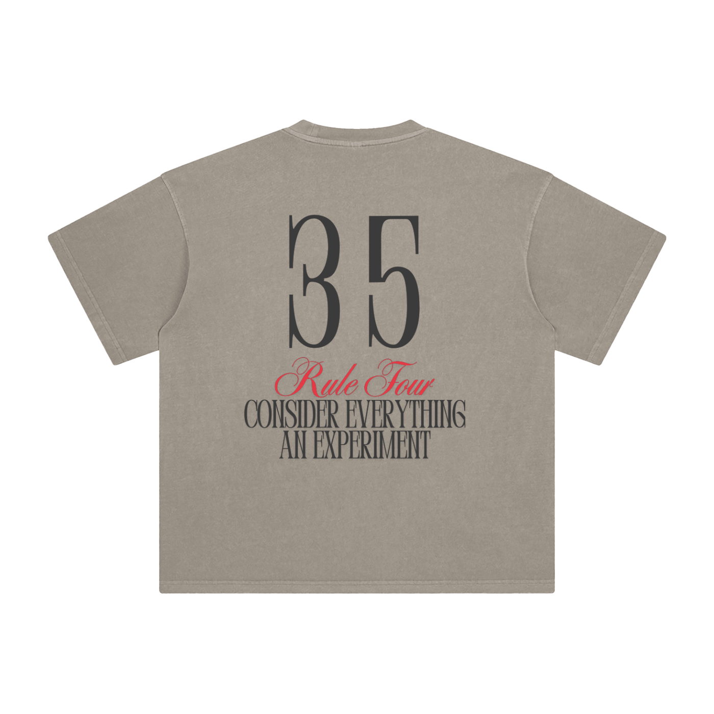 Rule Four Tee