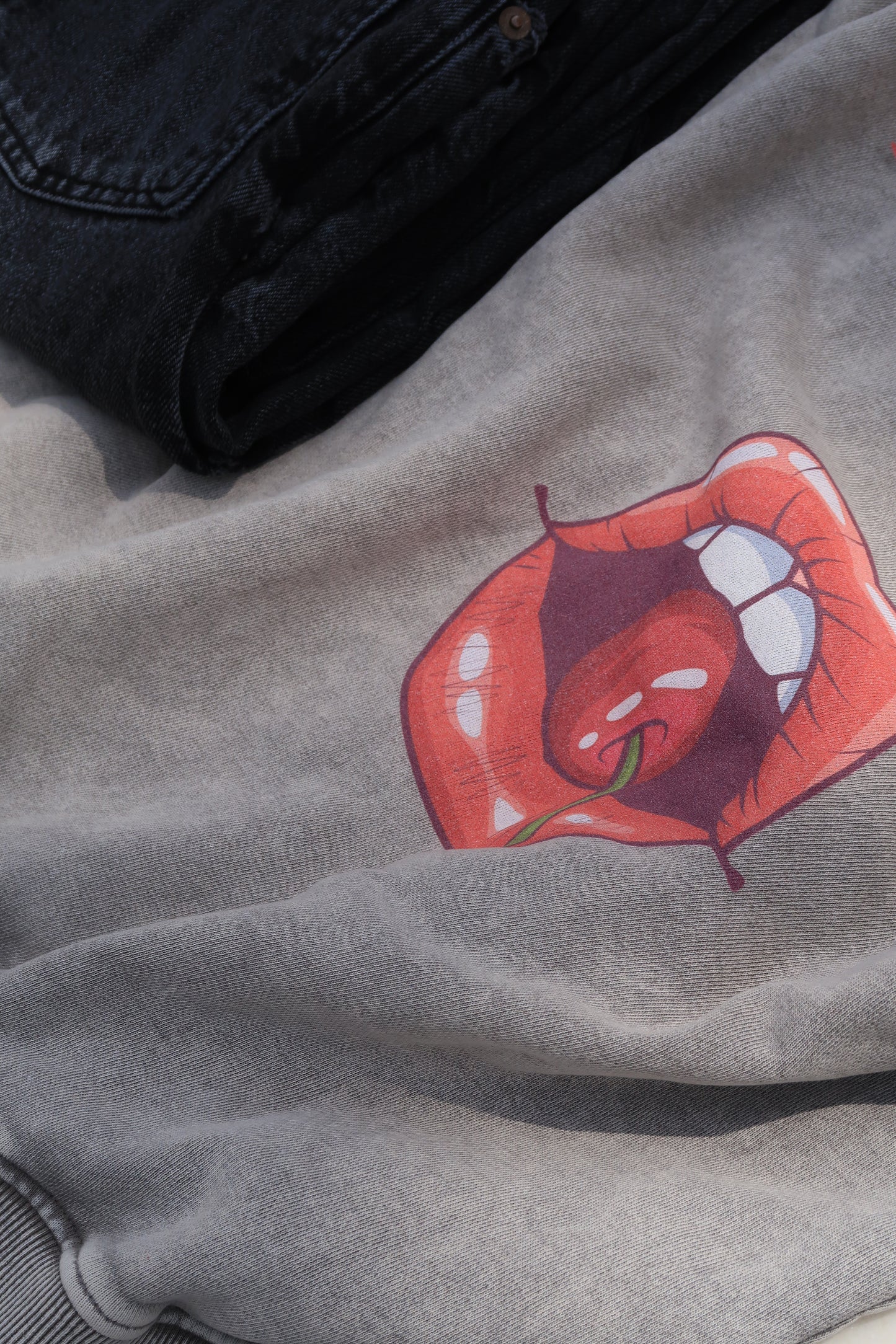 Audacity Acid Wash Oversize Hoodie