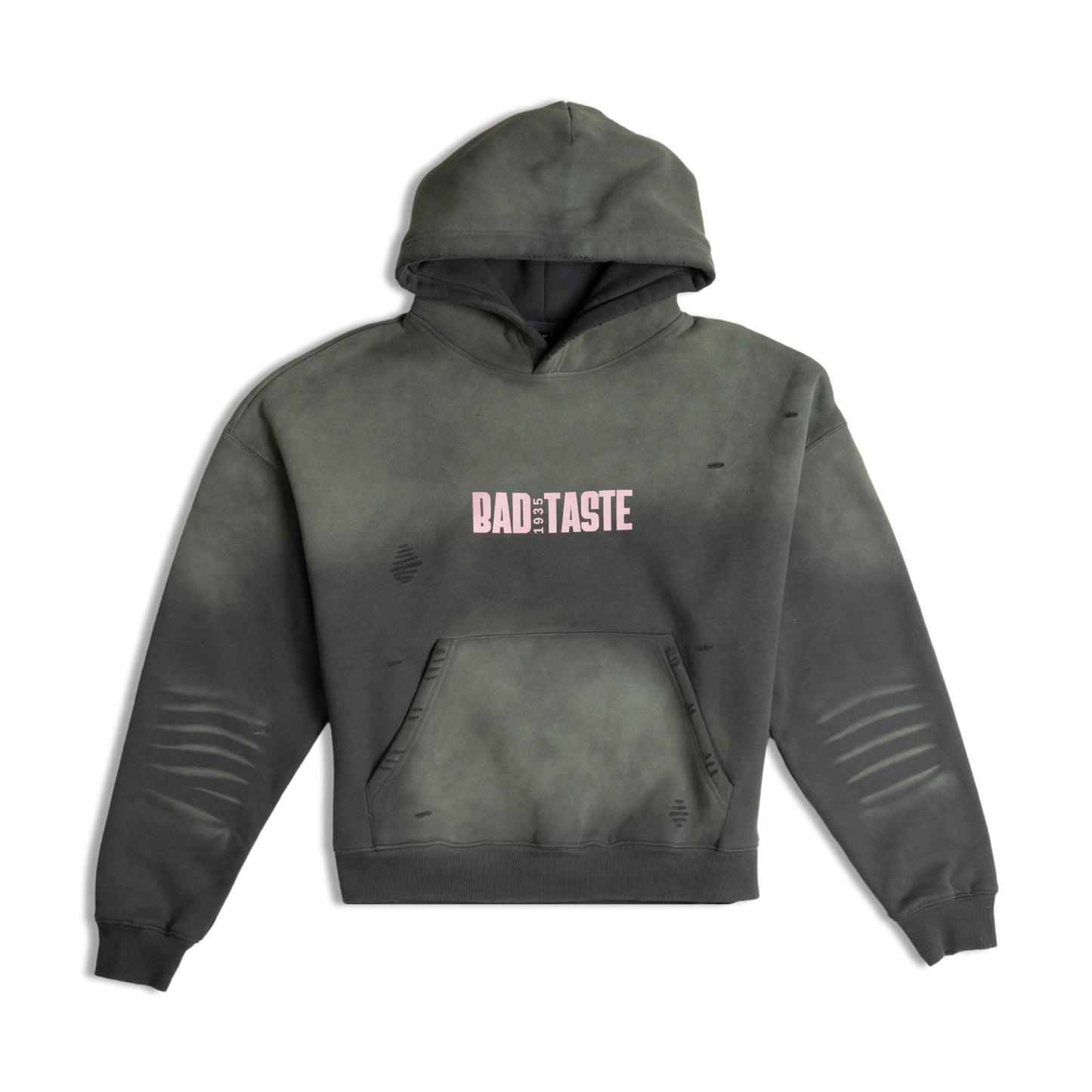 Reality Frayed Boxy Hoodie