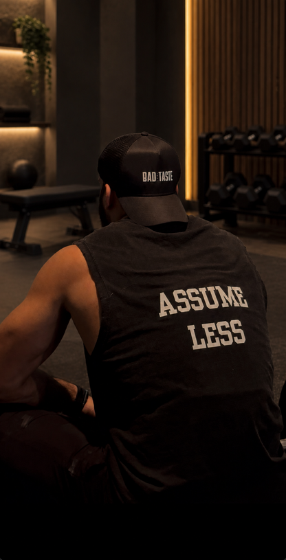 Assume Less Baggy Tank