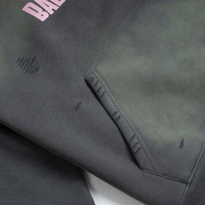 Reality Frayed Boxy Hoodie