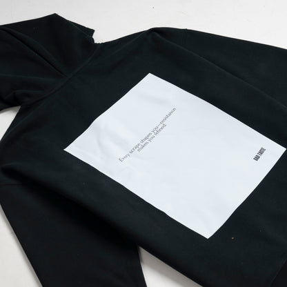 Resistance Oversized Fleece Hoodie
