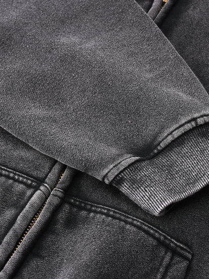 Falling Zip-Up Hoodie